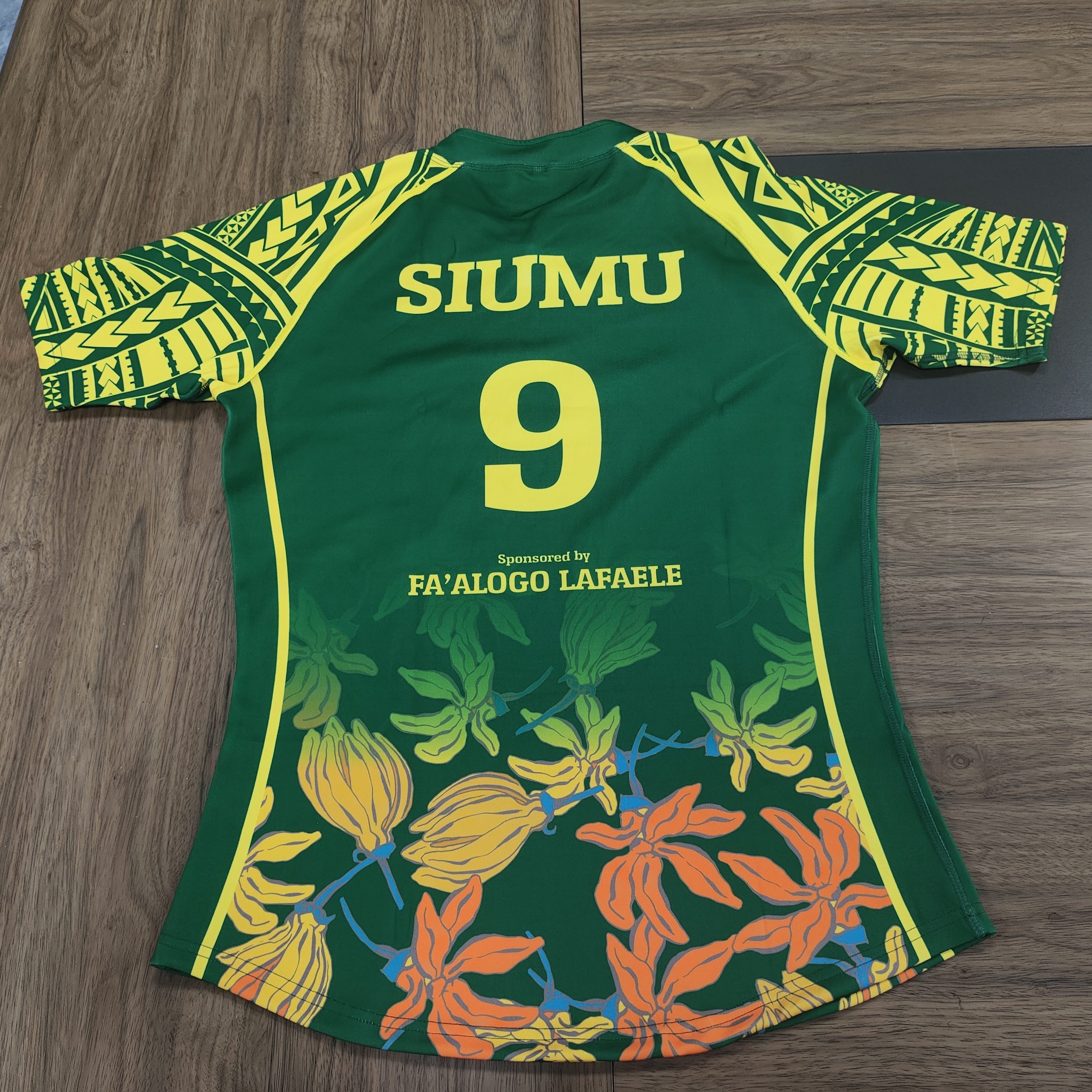 Mock-up Rugby Jersey